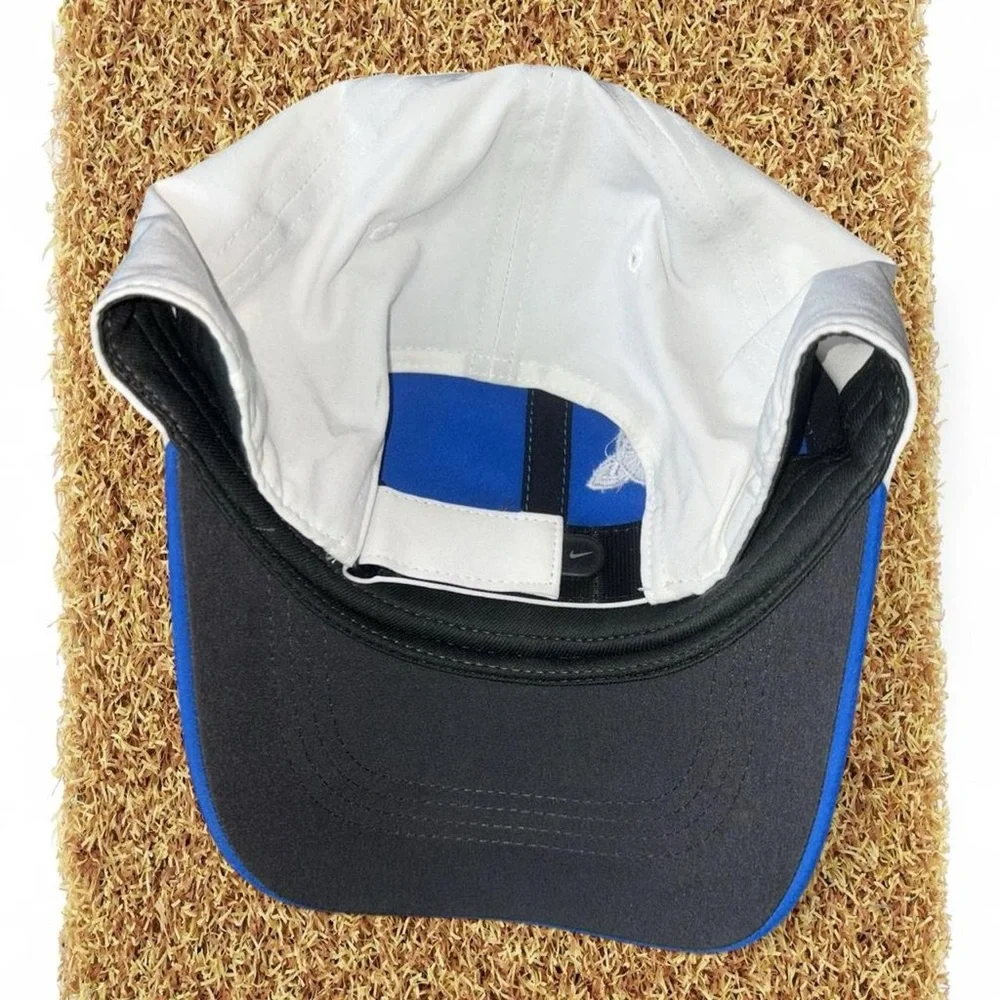 Ascension St Vincent Nike blue and white golf hat #golf #golfwear